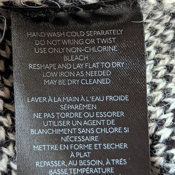 Anthropologie Floral Pop Embroidered Wool Blend Crewneck Sweater Sz S - Picture 9 of 13